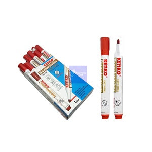 Kenko - Whiteboard Marker WM 100 Spidol Bisa Hapus  - Pcs - MERAH
