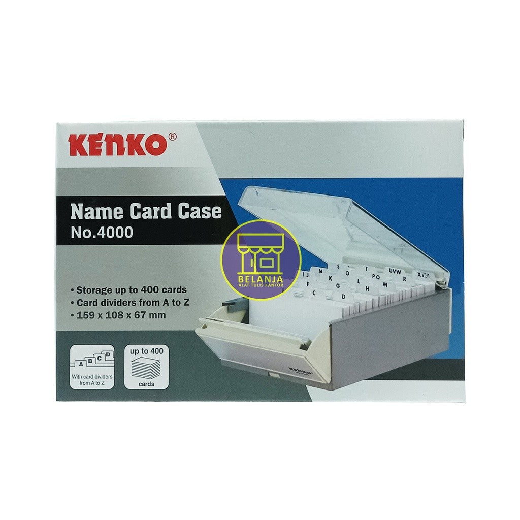 KENKO - Box Name Card Case 4000 Kotak Kartu Nama - Pcs