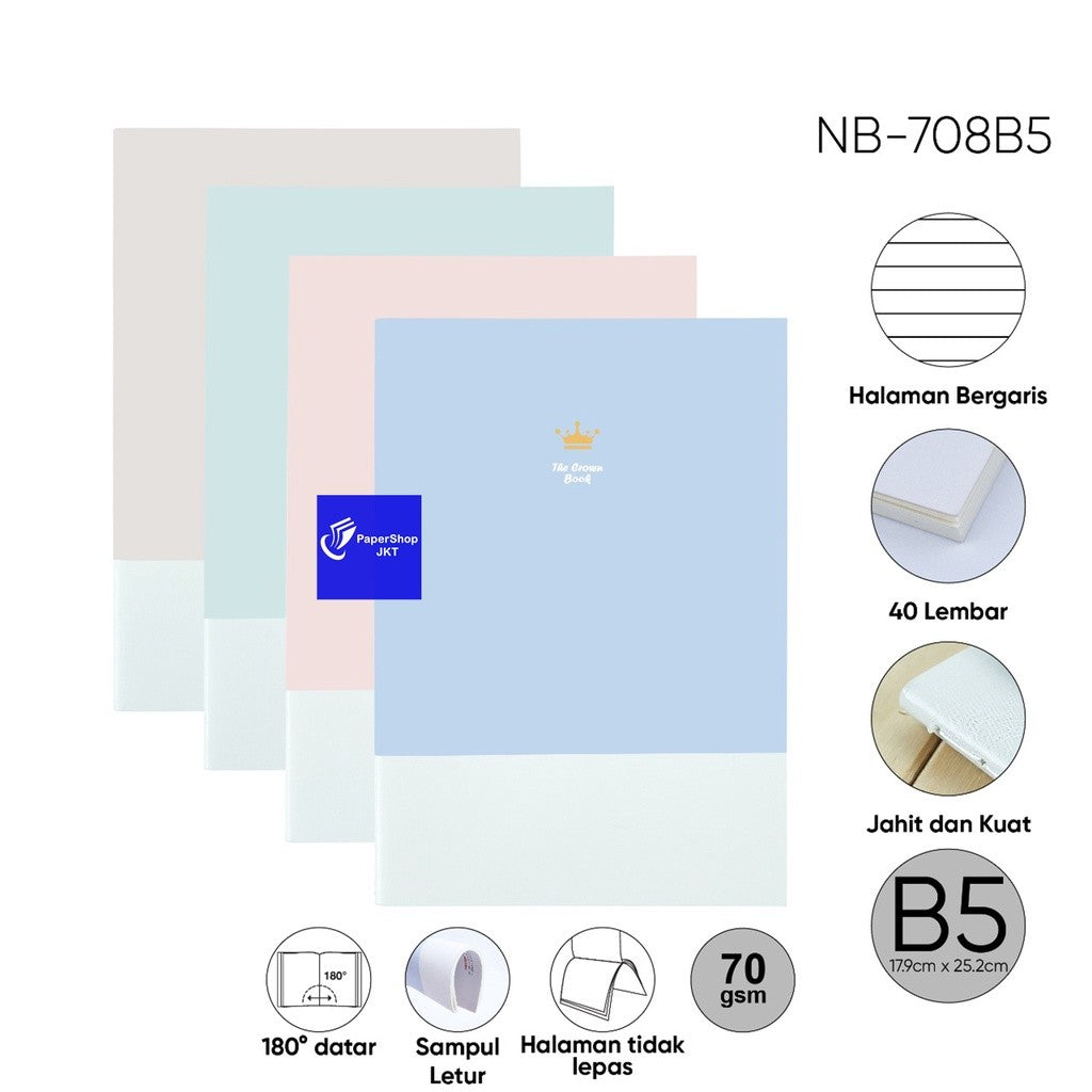 JOYKO - Notebook NB - 708 B5 Crown Book - Pcs