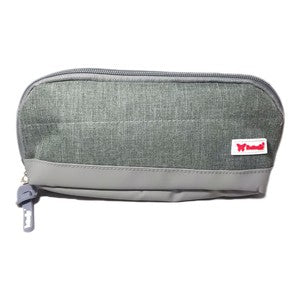 Butterfly - Tempat Pensil Kain Polos Warna Pencil Case - PCS - GRAY