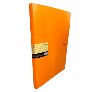 InterXfolder - Macarons Clear Holder 20 Lembar Folio - Pcs - Orange