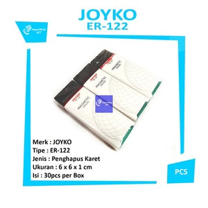 JOYKO - Penghapus Pensil Lucu Variasi Random Motif/Warna Eraser Soft & Clean - PCS - ER-122
