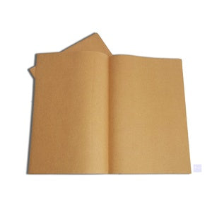 PSJ - Sampul Buku Coklat/Bening Variasi Ukuran Boxy & Quarto  - Pack ( Isi 20 Lembar ) - COKLAT - BOXY
