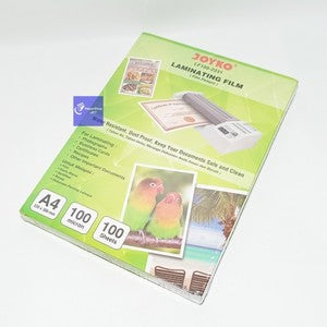JOYKO - Film Pelapis - Laminating Film Varian Ukuran  - Pack - A4