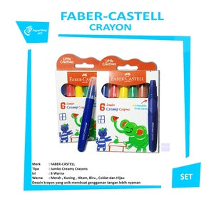 FABER-CASTELL - Jumbo Creamy Crayons - Set