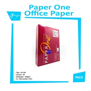 PAPER ONE - Kertas Foto Copy - Khusus Instant - Rim - A4 100 Gram