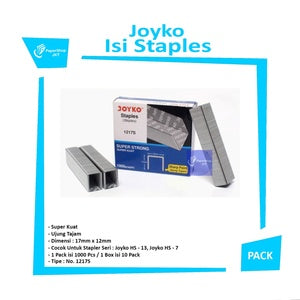 JOYKO - Isi Staples No. 1217S - Super Kuat - Tajam - Pack