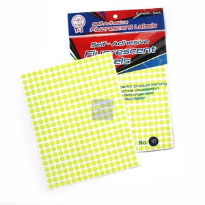 TOM & JERRY - Label Color 97 Label 1 Warna - Pad - Kuning