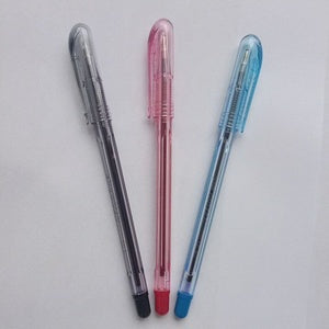Pulpen Snowman V-1 0.7mm Semi Gel Pen - [ 1 PCS ] - HITAM