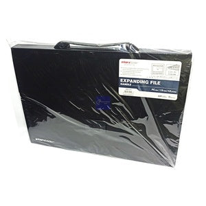 INTERX - Expanding File With Handle Folio -Tas Tenteng - Pcs - HITAM
