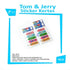 TOM & JERRY - Sticker Kata SW 51 Sticker Words - Pad