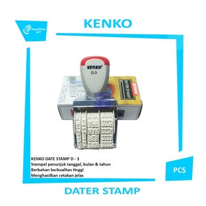 KENKO - Date Stamp D - 3 ( 5 MM ) -Pcs