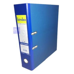 BINDEX - Ordner Tempat File Ukuran Folio 717 Hitam & Biru - Pcs - Biru