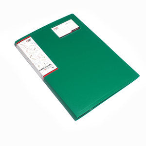 Interx Folder - Clear Holder 20 Pocket F4 - Pcs - Hijau