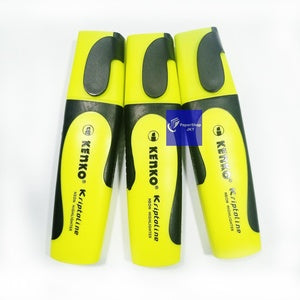 KENKO - Highlighter Kriptoline Neon Warna - Pcs - Kuning