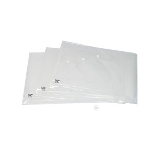 FOLDER ONE - Map Kancing Plastik Ukuran Folio - Transparant / Lusin
