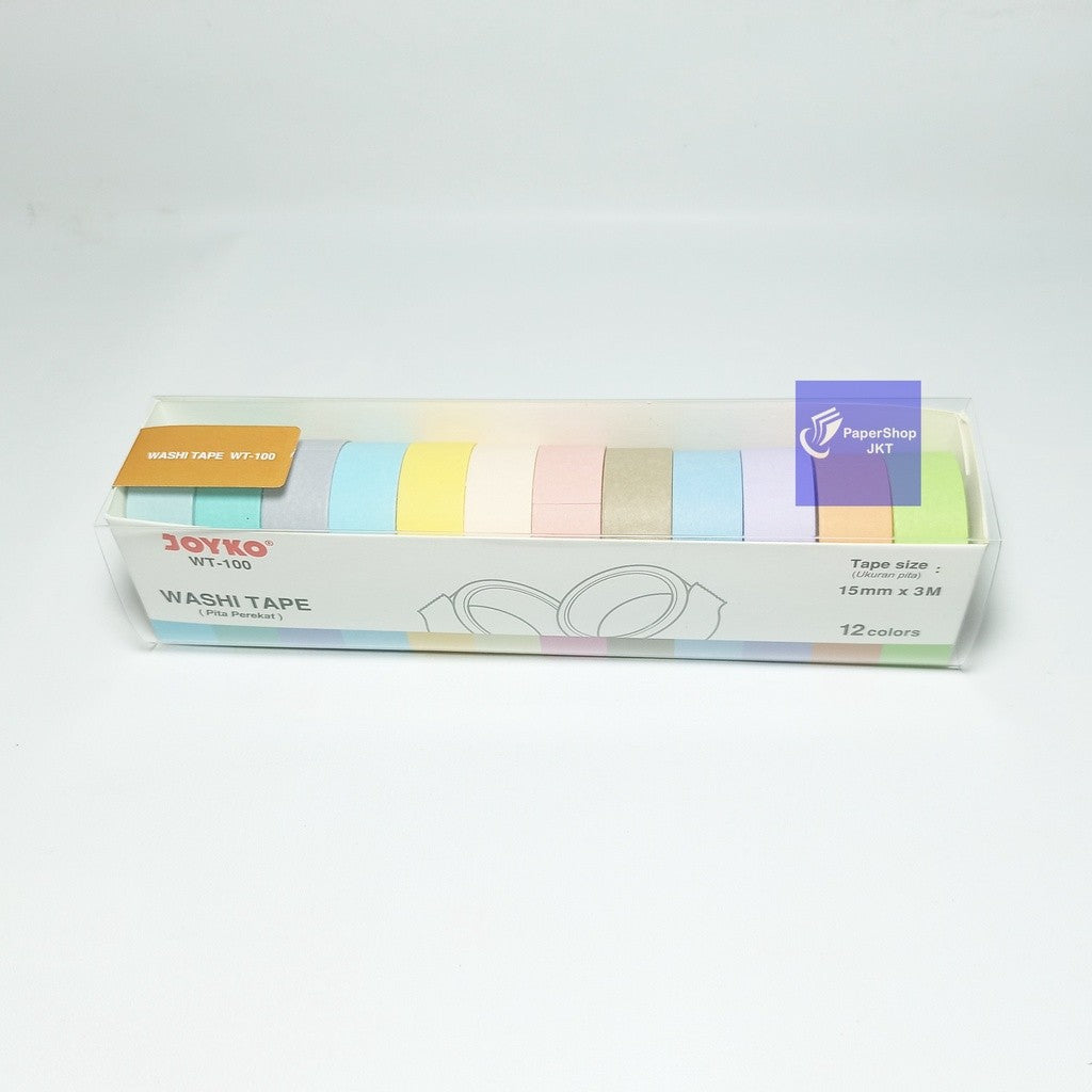 JOYKO - Washi Tape WT-100 Pita Perekat - Set