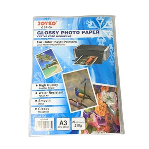 Joyko - Glossy Photo Paper Halus Kertas Foto Mengkilap - Pack - A3 210gr Pantai