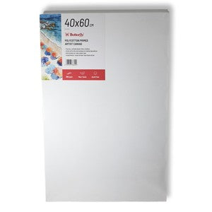 BUTTERFLY - Canvas Putih Kayu Spanram - Pcs - 40x60cm
