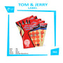 TOM & JERRY - Color Dot Labels 118 Merah - Pad