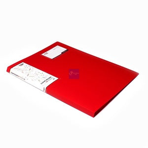 FOLDERONE - Dokumen Keeper Clear Holder 20 Lembar Folio - Pcs - MERAH