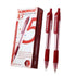 SNOWMAN - Pulpen Ballpoint V5 0.7mm - Lusin - Merah