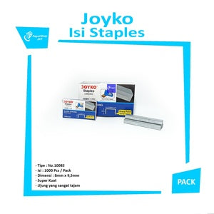 JOYKO - Isi Staples No.1008S - Isi stapler Heavy Duty - Pack