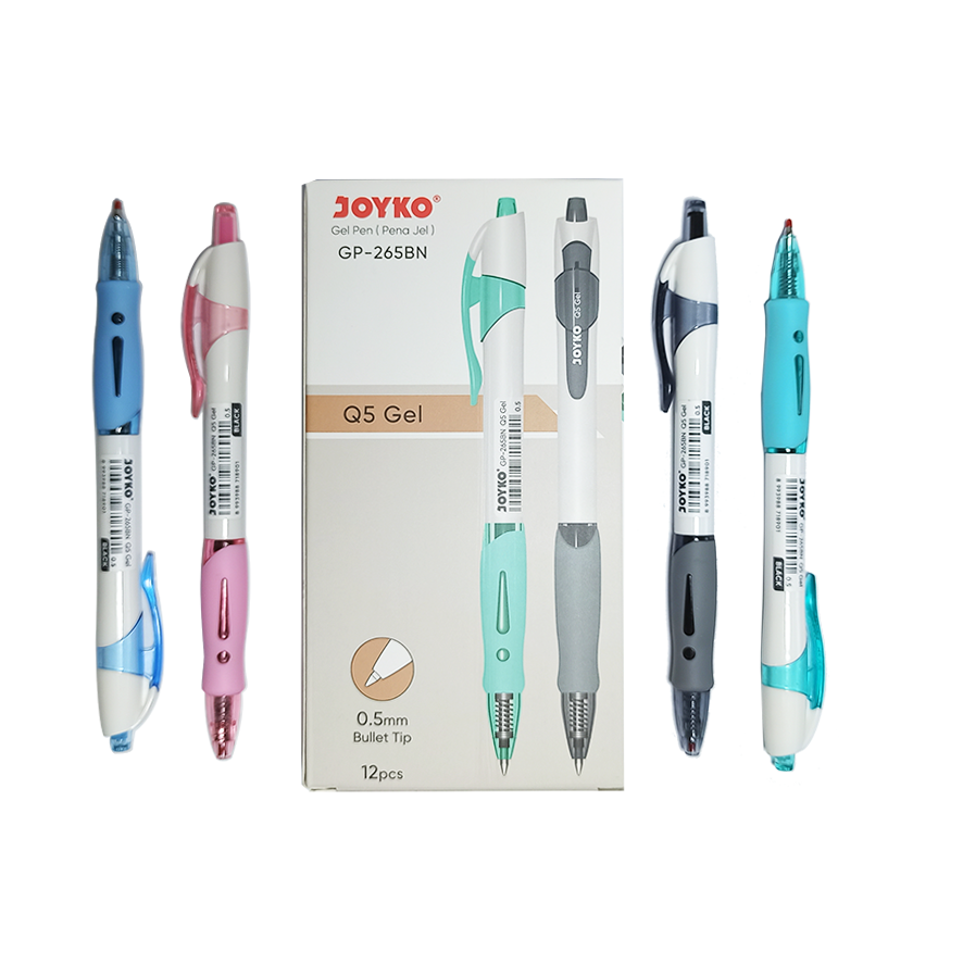 Joyko - Gel Pen GP-265BN Q5 - Black - Lusin