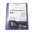 InterXFolder - Dokumen Clear Holder isi 40 Pocket A4 - PCS - Ungu