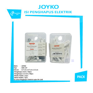 JOYKO - Penghapus Pensil Lucu Variasi Random Motif/Warna Eraser Soft & Clean - PCS - EER-137