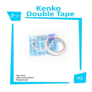 KENKO - Double Tape 12mm 1/2 Inch - 2 Inch / Roll