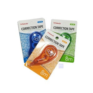 BUTTERFLY - Correction Tape BC-80 Tip-Ex 8 Mtr - Pcs - 8Meter