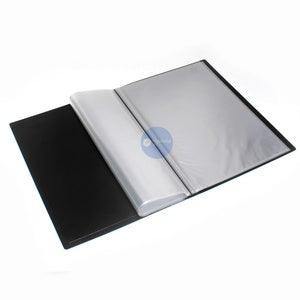 FOLDERONE - Keeper Clear Holder 60 Lembar Folio - Pcs - HITAM