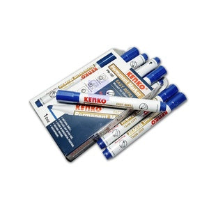 Kenko - Spidol Permanent Marker PM 100 - Pcs - BIRU