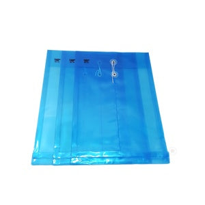 FOLDER ONE - Map Tali Plastik Ukuran Folio - Biru / Lusin