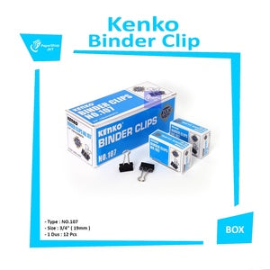 KENKO - Binder Clip 107 -  Pack