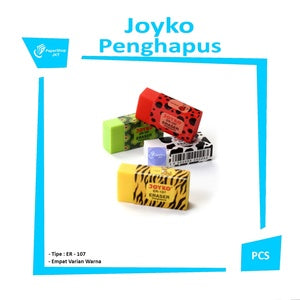 JOYKO - Penghapus Pensil Lucu Variasi Random Motif/Warna Eraser Soft & Clean - PCS - ER-107