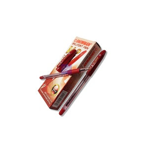 Pulpen Ballpoint Pen V2 1.0 mm Snowman Pen - Pcs - Merah