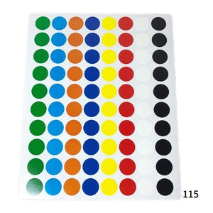 TOM & JERRY - Color Dot Label 114/115/116/117/118 - Marking Important Doc & More - Pad - 115