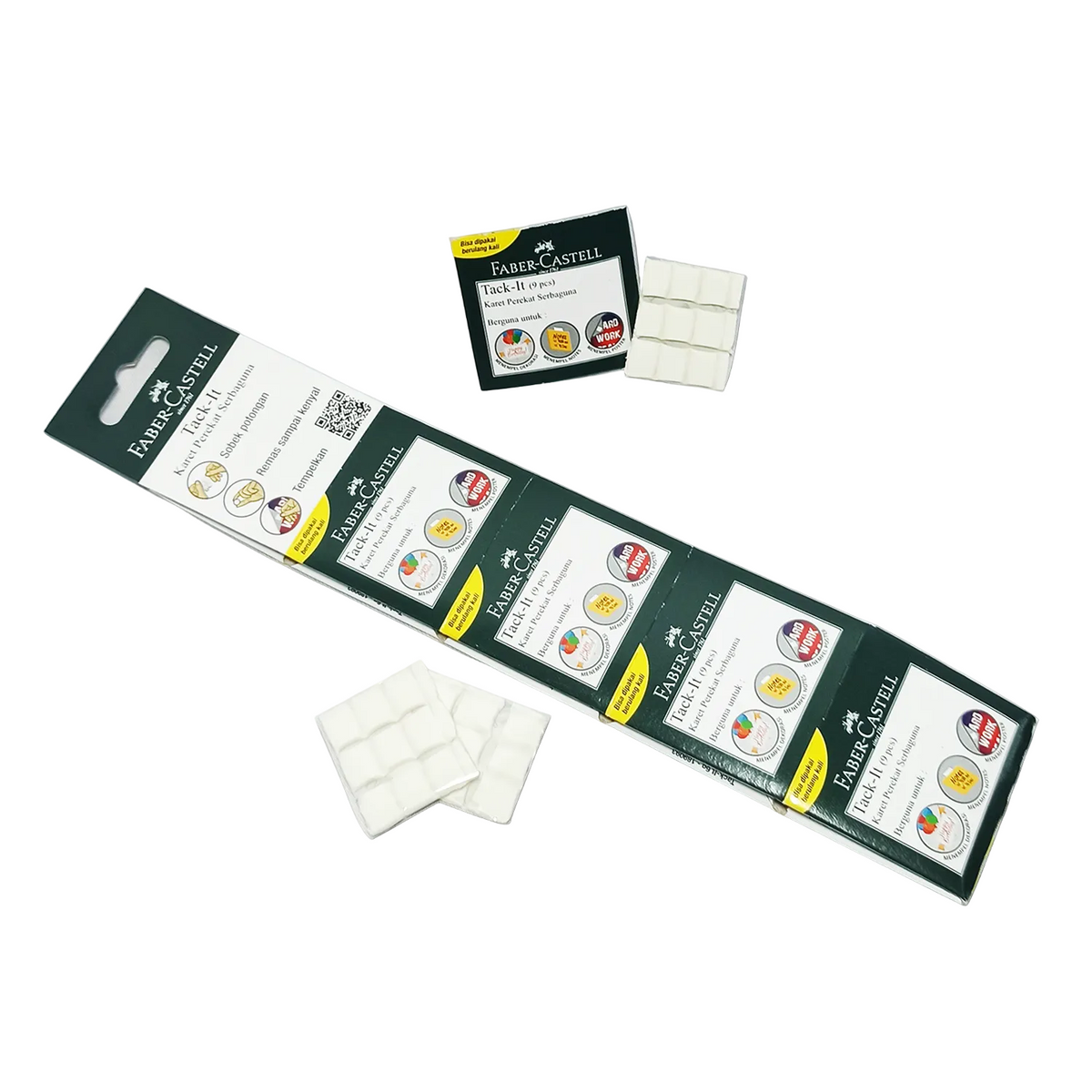 FABER-CASTELL - Tack It Karet Perekat Multiguna 6gr - Pad
