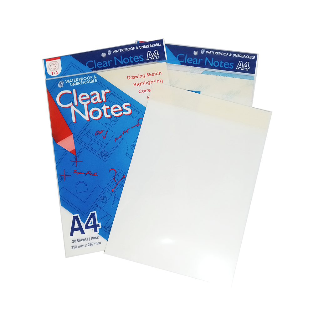 Tom & Jerry - Transparan Clear Notes A4 - Pack