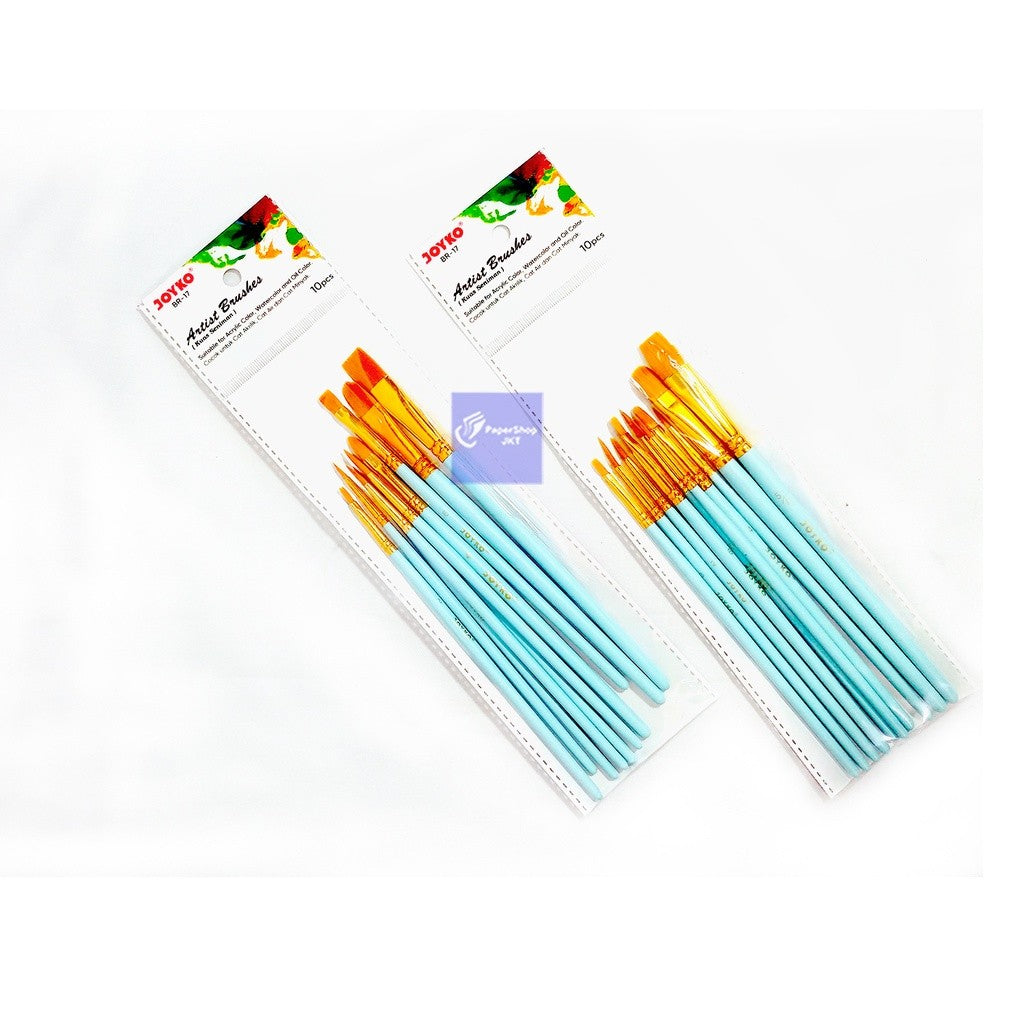 JOYKO - Brush BR - 17 - Kuas Isi 10 Pcs - 1 set