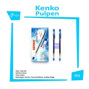 KENKO - Pulpen Easy Gel 0.5mm - pcs - Biru