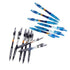 KENKO - Pulpen Varian Pena Gel Pen K1 0.5 mm Hitam dan Biru - Pcs / K-1 / Hitam