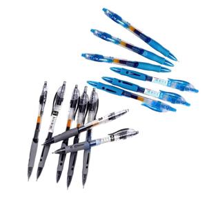 KENKO - Pulpen Varian Pena Gel Pen K1 0.5 mm Hitam dan Biru - Pcs / K-1 / Hitam