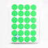 Tom & Jerry - Colot Dot Labels 118 Label 1 Warna - Pack - Green / Hijau