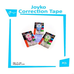 JOYKO - Correction Tape CT-533 Tip-X Roll Long Life - 21m - Pcs
