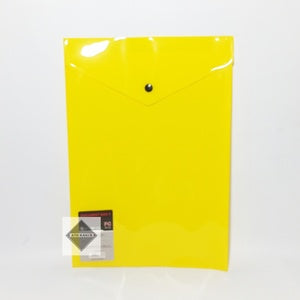 INTER X - Map Kancing V Opaque Folio - LUSIN - Kuning