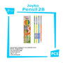JOYKO - Pensil Tulis P-117 2B Motif Warna - Pcs