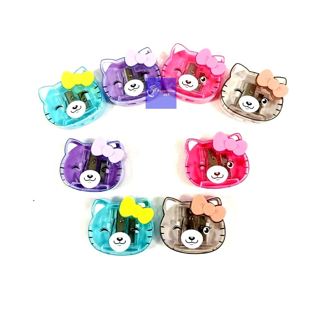 XIAOLINGJING - Pencil Sharpener Motif Kucing Lucu - Pcs